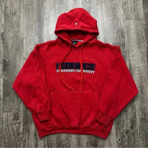 Vintage Y2K The Source Clothing Company Hip Hop Skater Hoodie - Picture 1 of 9
